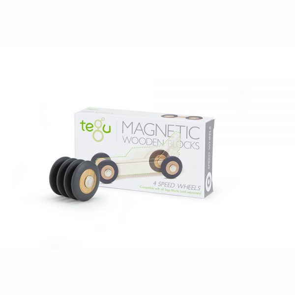 Set 4 Ruedas Natural