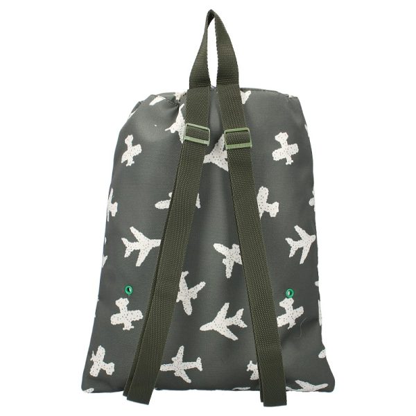 Bolsa de gimnasio Prague Adore More-Army - Imagen 4