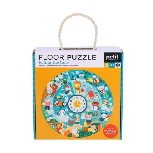 Puzzle suelo: APRENDIENDO LA HORA (PTC712)