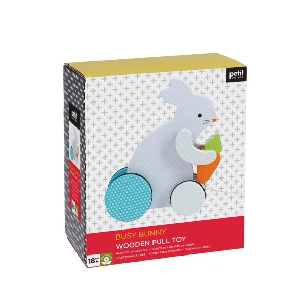 Juguete arrastre Busy Bunny (PTC723)