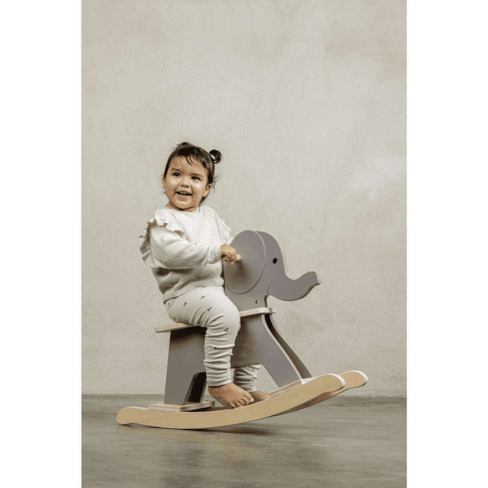 Balancín madera Elefante - Imagen 3