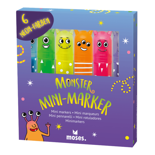 MONSTERS - Mini Marcadores (18) - Imagen 3