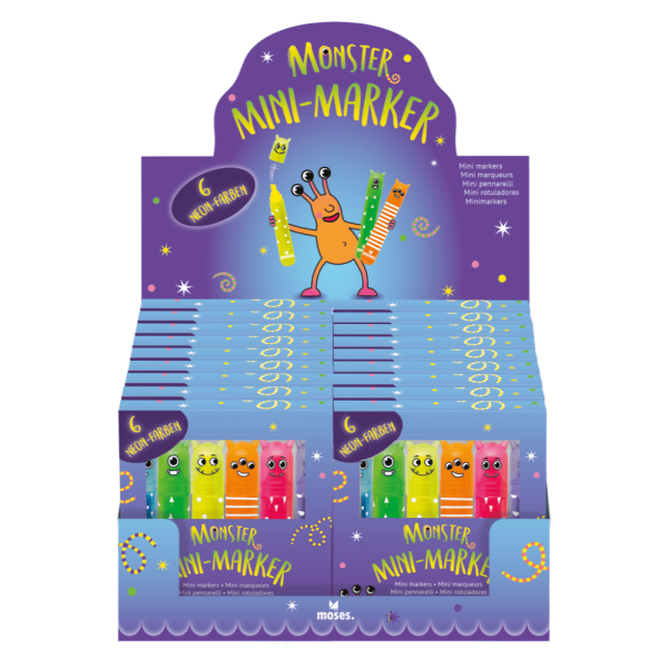 MONSTERS - Mini Marcadores (18)