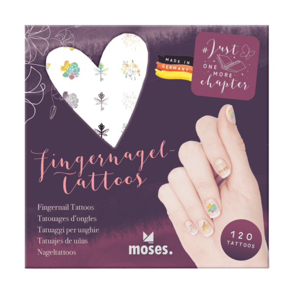 Just One More Chapter - Tatuajes para uñas (24) - Imagen 4