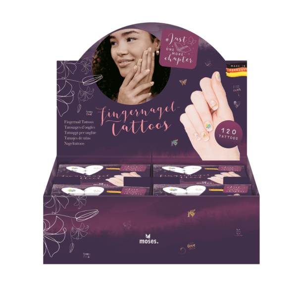 Just One More Chapter - Tatuajes para uñas (24)