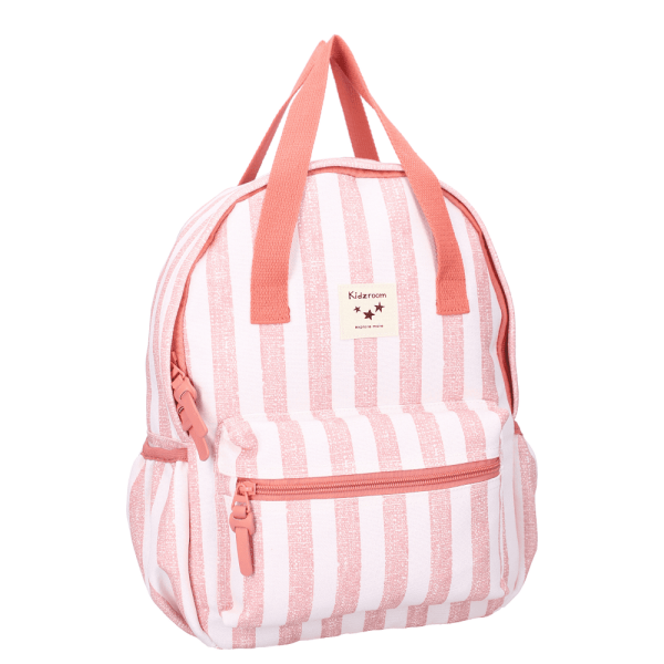 Mochila Lille Rayas Rosa