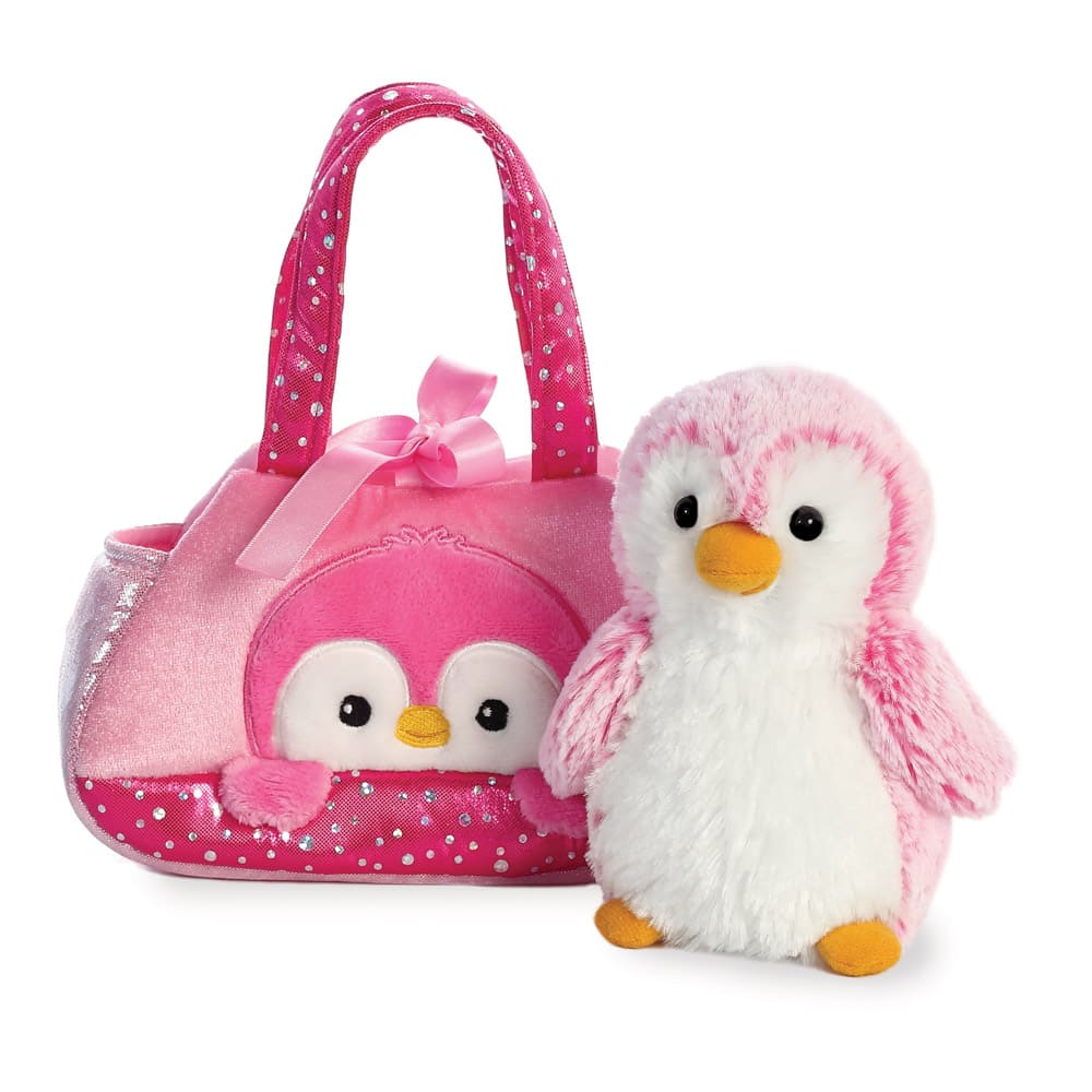 FP BOLSO ROSA PINGÜINO 21CM - Imagen 3