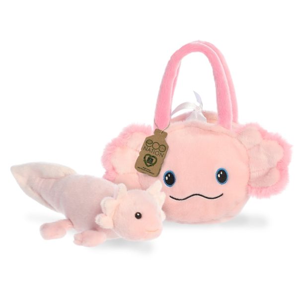 FP BOLSO ROSA AXOLOTL 21CM - Imagen 2