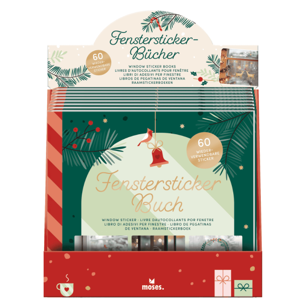Navidad - Libro de pegatinas de ventana (8)