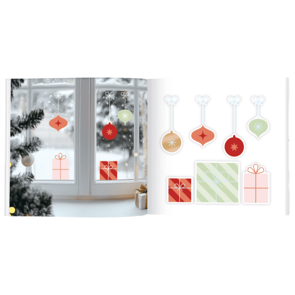Navidad - Libro de pegatinas de ventana (8) - Imagen 3