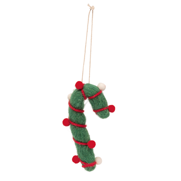 Navidad - Adorno Bastón de caramelo (18)