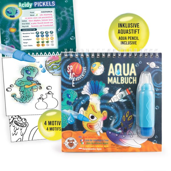 SPACE ADVENTURE Pintar con agua (10) - Imagen 4