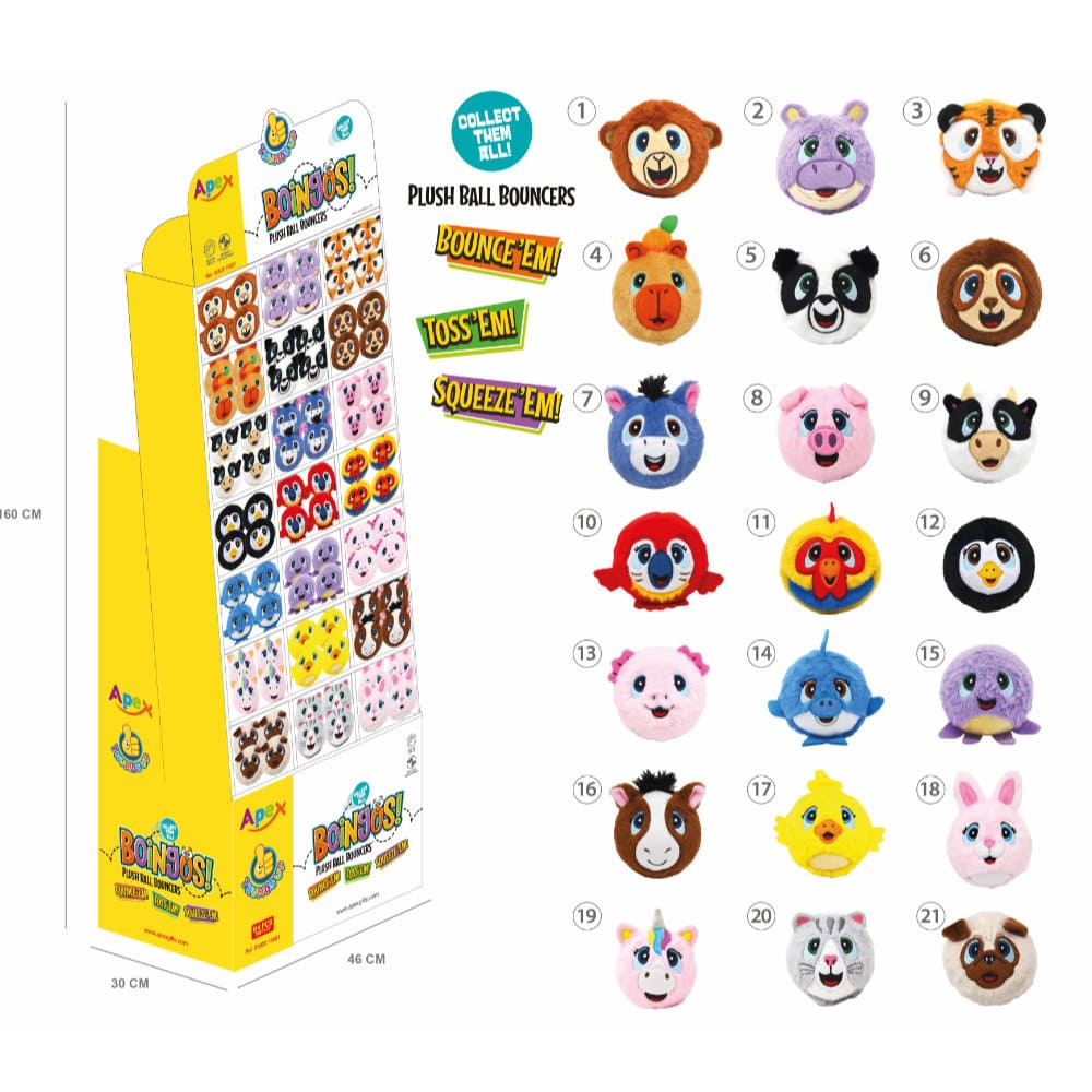 PELOTA BOINGOS ANIMALES VARIOS (84)<br><span style="color:#000;font-weight:700;font-size:10pt">A PARTIR DEL   15 DICIEMBRE</span> - Imagen 2