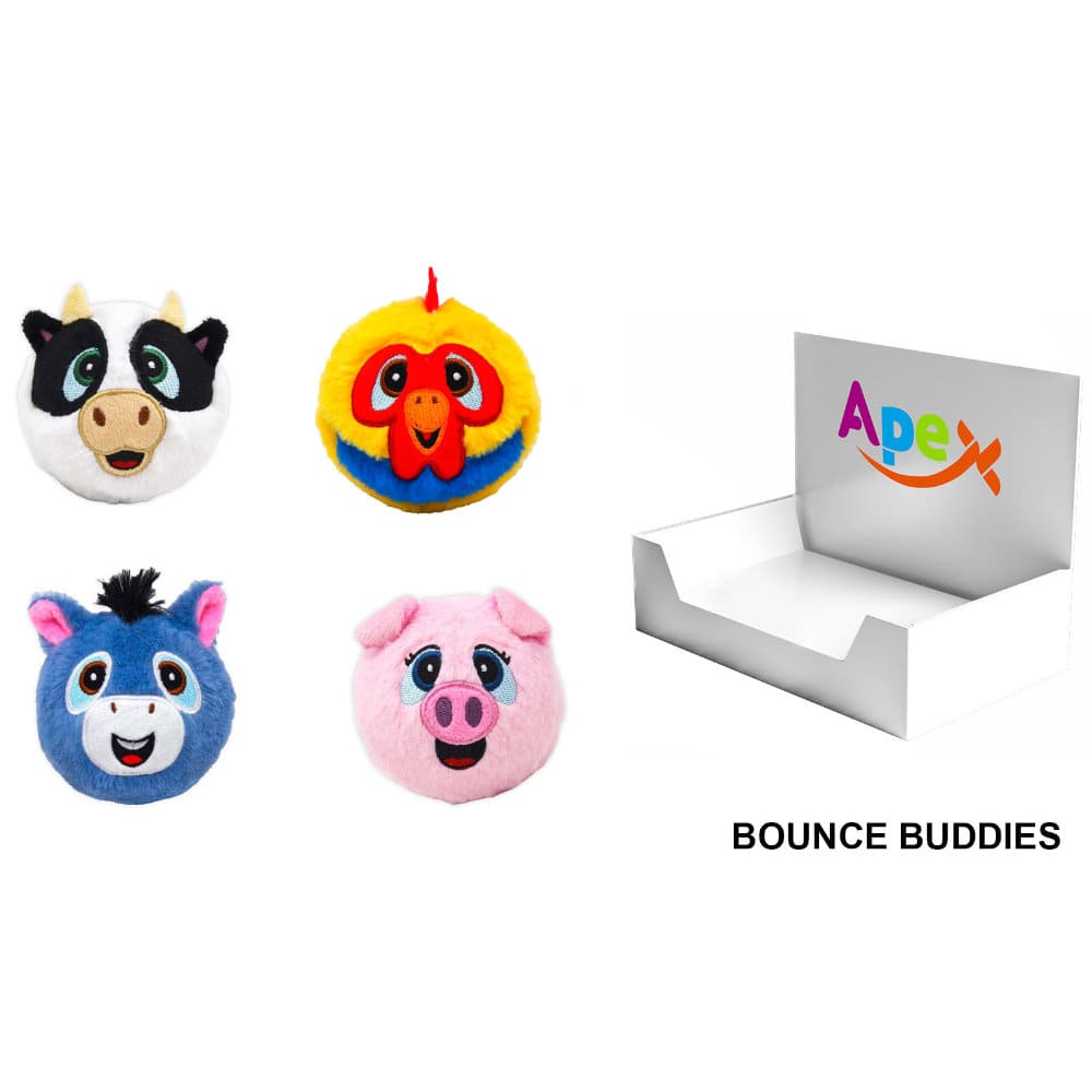 PELOTA BOINGOS ANIMALES DE GRANJA DISPLAY (12)<br><span style="color:#000;font-weight:700;font-size:10pt">A PARTIR DEL   15 DICIEMBRE</span> - Imagen 2